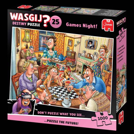 Original Jumbo-Puzzle Spieleabend mit 1000 Teilen Original Jumbo-Puzzle Spieleabend mit 1000 Teilen