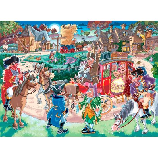 Jumbo-Puzzle Destiny Highway Robbery 1000 Teile