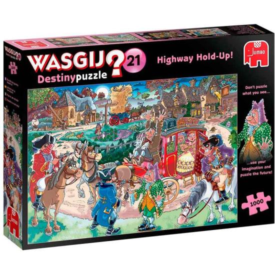 Jumbo-Puzzle Destiny Highway Robbery 1000 Teile