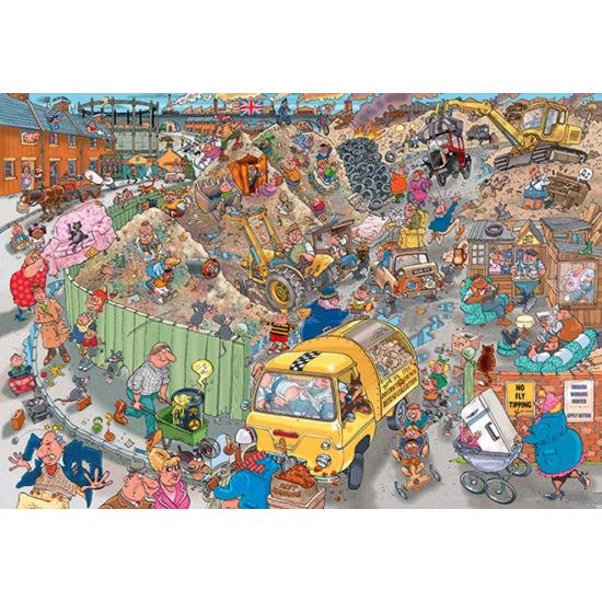 Destiny Jumbo Puzzle Reise zur Mülldeponie 1000 Teile