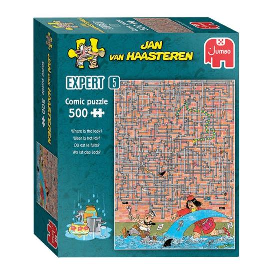 Jumbo-Puzzle Wo ist das Leck 500 Teile