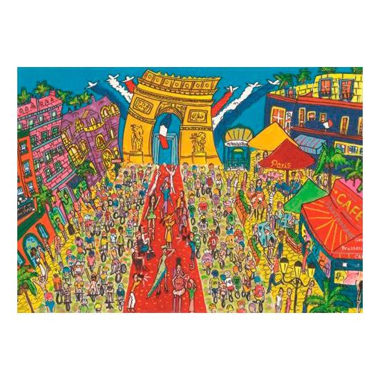 Jumbo-Puzzle Der Arc de Triomphe, Paris, 1000 Teile