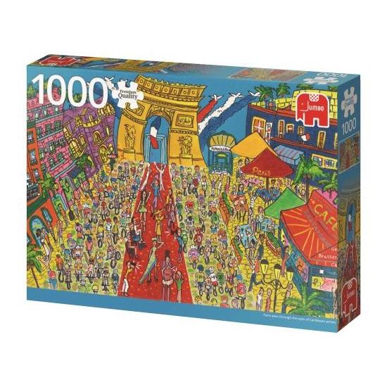 Jumbo-Puzzle Der Arc de Triomphe, Paris, 1000 Teile