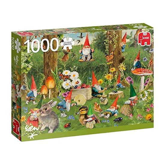 Jumbo-Puzzle Der Zwergenwald mit 1000 Teilen