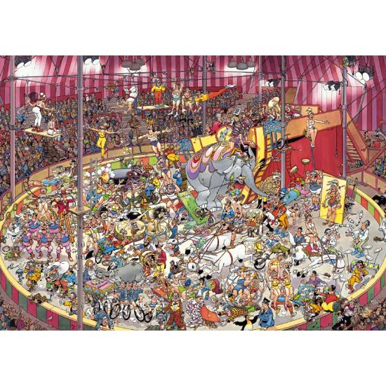 Jumbo-Puzzle Der Zirkus mit 1000 Teilen