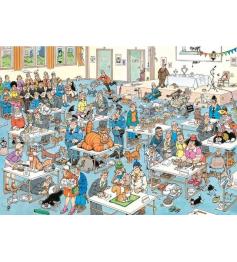 Puzzle Jumbo Das Katzenspektakel mit 2000 Teilen
