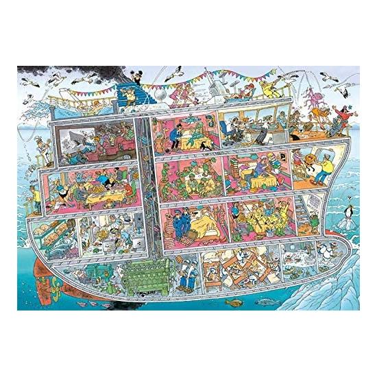 Jumbo-Puzzle Die Kreuzfahrt 1000 Teile