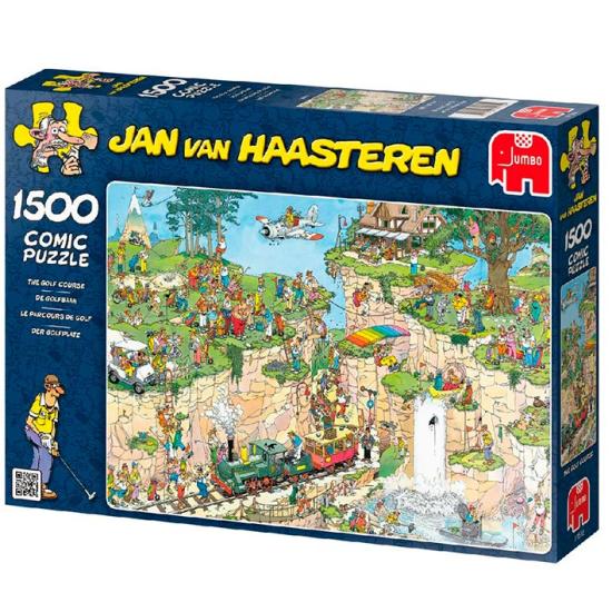 Jumbo-Puzzle Der Golfplatz mit 1500 Teilen