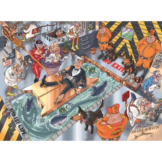 Jumbo-Puzzle Die perfekte Flucht 1000 Teile