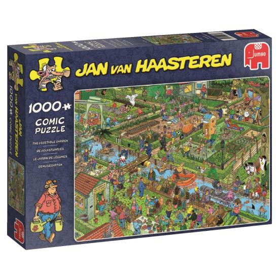 Jumbo-Puzzle Der Garten aus 1000 Teilen