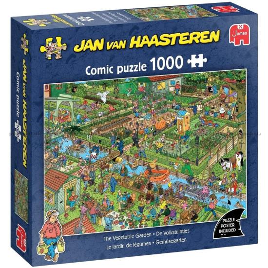 Puzzle Jumbo Der Gemüsegarten mit 1000 Teilen