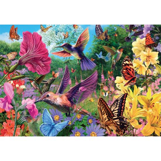 Das Kolibri-Garten-Jumbo-Puzzle 1500 Teile