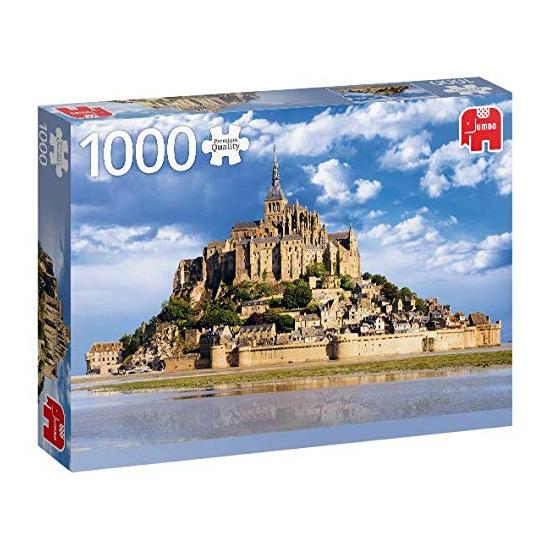 Jumbo-Puzzle Mont Saint-Michel, Französische Bretagne 1000 Fuß