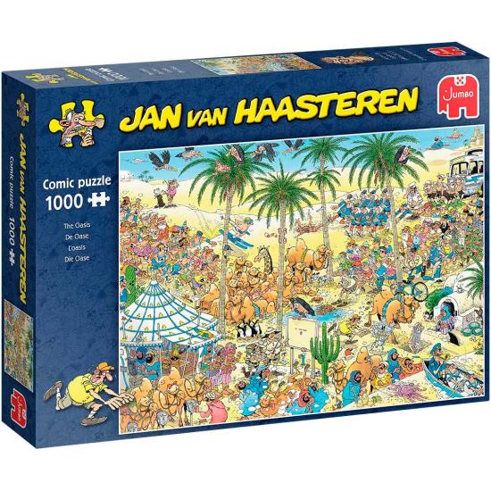 Jumbo-Puzzle Die Oase aus 1000 Teilen