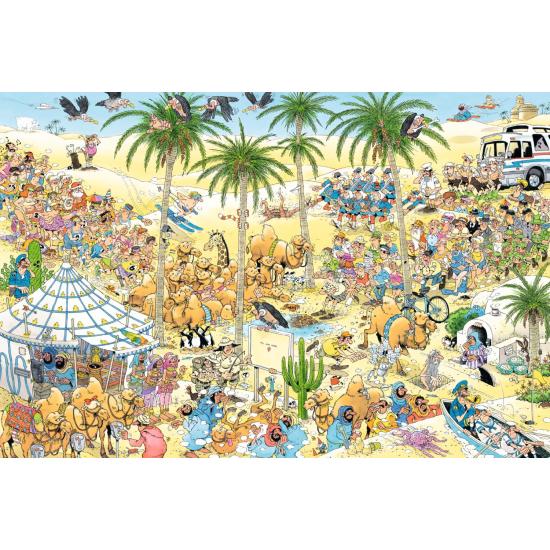 Jumbo-Puzzle Die Oase mit 1500 Teilen