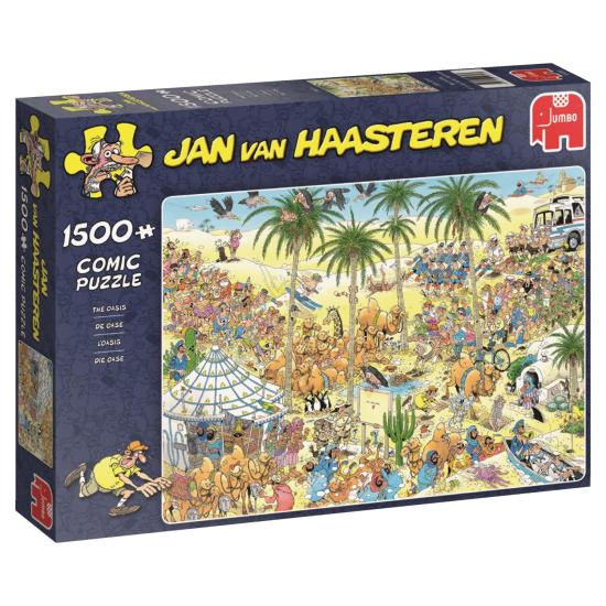 Jumbo-Puzzle Die Oase mit 1500 Teilen