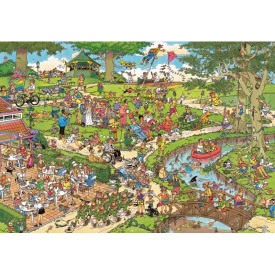 Jumbo-Puzzle „Im Park“ mit 3000 Teilen