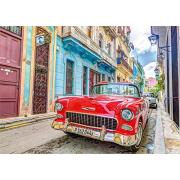 Jumbo-Puzzle in Havanna, Kuba mit 500 Teilen