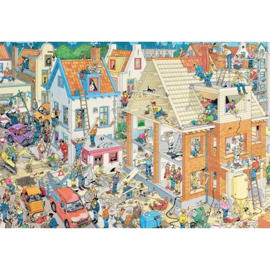 Jumbo-Puzzle im Werk mit 1500 Teilen