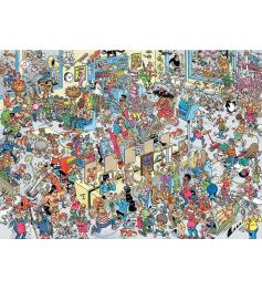 Puzzle Jumbo Beim Friseur mit 1000 Teilen
