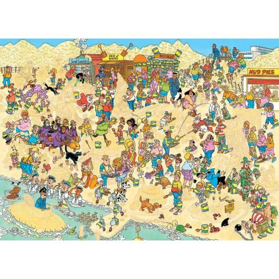 Puzzle Jumbo Sandskulpturen mit 1000 Teilen