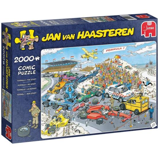 Jumbo-Puzzle Formel 1, Grand Prix mit 2000 Teilen
