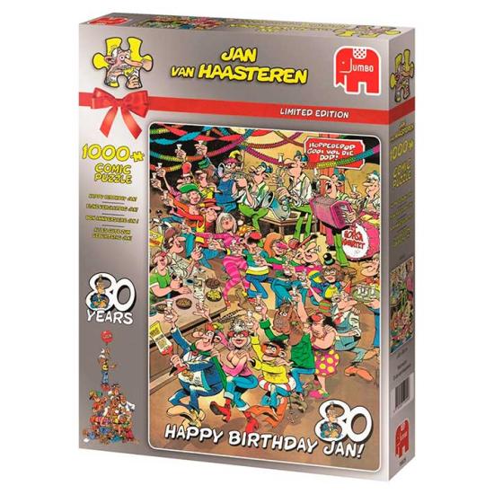 Jumbo-Puzzle „Happy Birthday“, Januar, 1000 Teile
