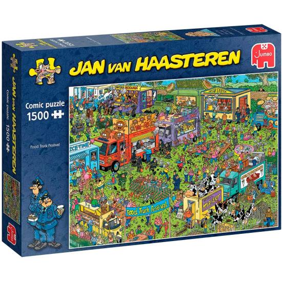 Food Truck Festival Jumbo-Puzzle 1500 Teile