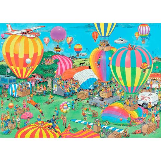 Heißluftballon-Festival Jumbo-Puzzle 2000 Teile