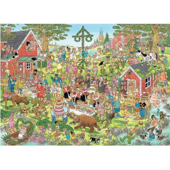 Puzzle Jumbo Sommerfestival mit 1000 Teilen