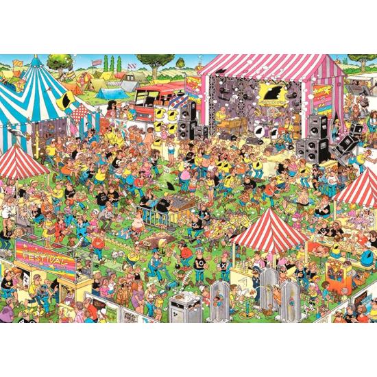 Pop Festival Jumbo-Puzzle 1000 Teile