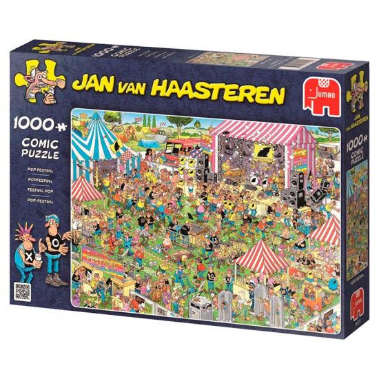 Pop Festival Jumbo-Puzzle 1000 Teile
