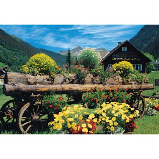 Alpenblumen Jumbo-Puzzle 1000 Teile