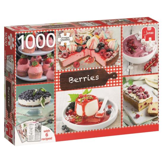 Jumbo-Puzzle Früchte des Waldes 1000 Teile