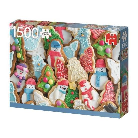 Jumbo-Puzzle Weihnachtsplätzchen 1500 Teile