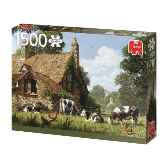 Kuhfarm Jumbo-Puzzle 1500 Teile