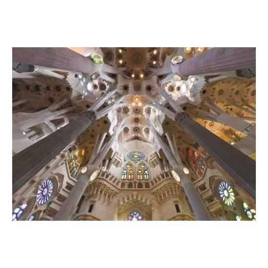 Jumbo-Puzzle Innenraum der Sagrada Familia mit 1000 Teilen