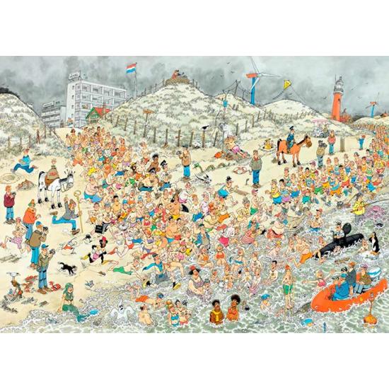 Jumbo-Winterspaß-Puzzle mit 2 x 1000 Teilen