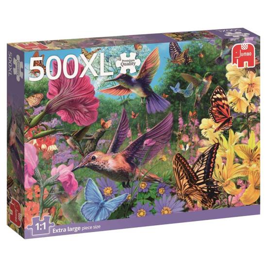 Kolibri-Garten-Jumbo-Puzzle 500 Teile XXL