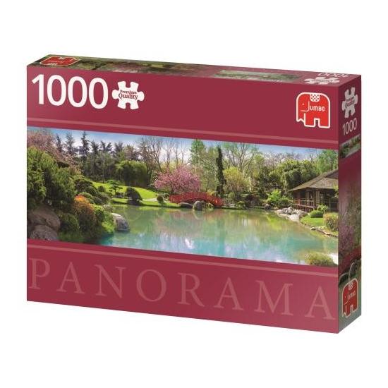 1000-teiliges farbiges Garten-Jumbo-Puzzle