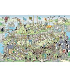 Jumbo-Puzzle Mountain Games mit 1500 Teilen
