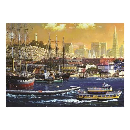 San Francisco Harbour Bay Jumbo-Puzzle 1000 Teile