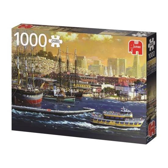 San Francisco Harbour Bay Jumbo-Puzzle 1000 Teile