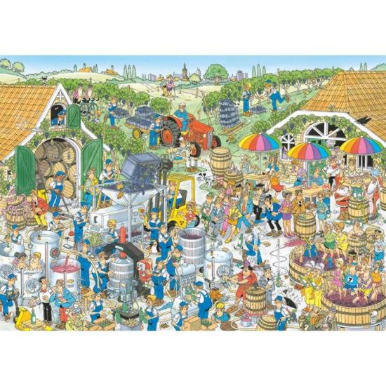 Puzzle Jumbo Der Weinkeller mit 1000 Teilen