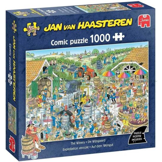 Puzzle Jumbo Der Weinkeller mit 1000 Teilen