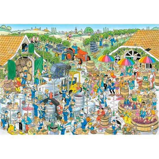 Jumbo-Puzzle Das Weingut mit 3000 Teilen