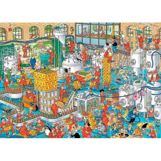 Jumbo-Puzzle The Craft Brewery mit 1000 Teilen