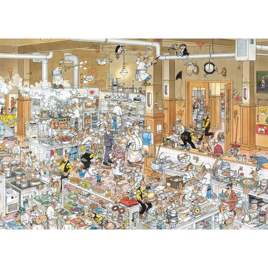 Jumbo-Puzzle Die Küche aus 500 Teilen XXL
