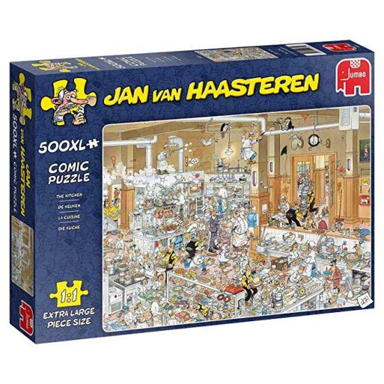 Jumbo-Puzzle Die Küche aus 500 Teilen XXL
