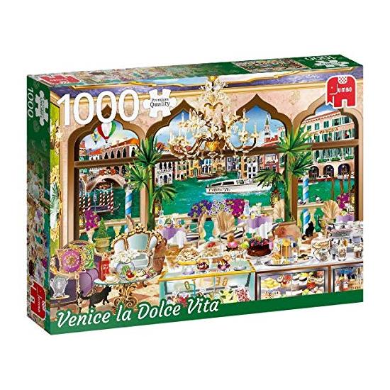 Jumbo-Puzzle La Dolce Vita von Venedig 1000 Teile